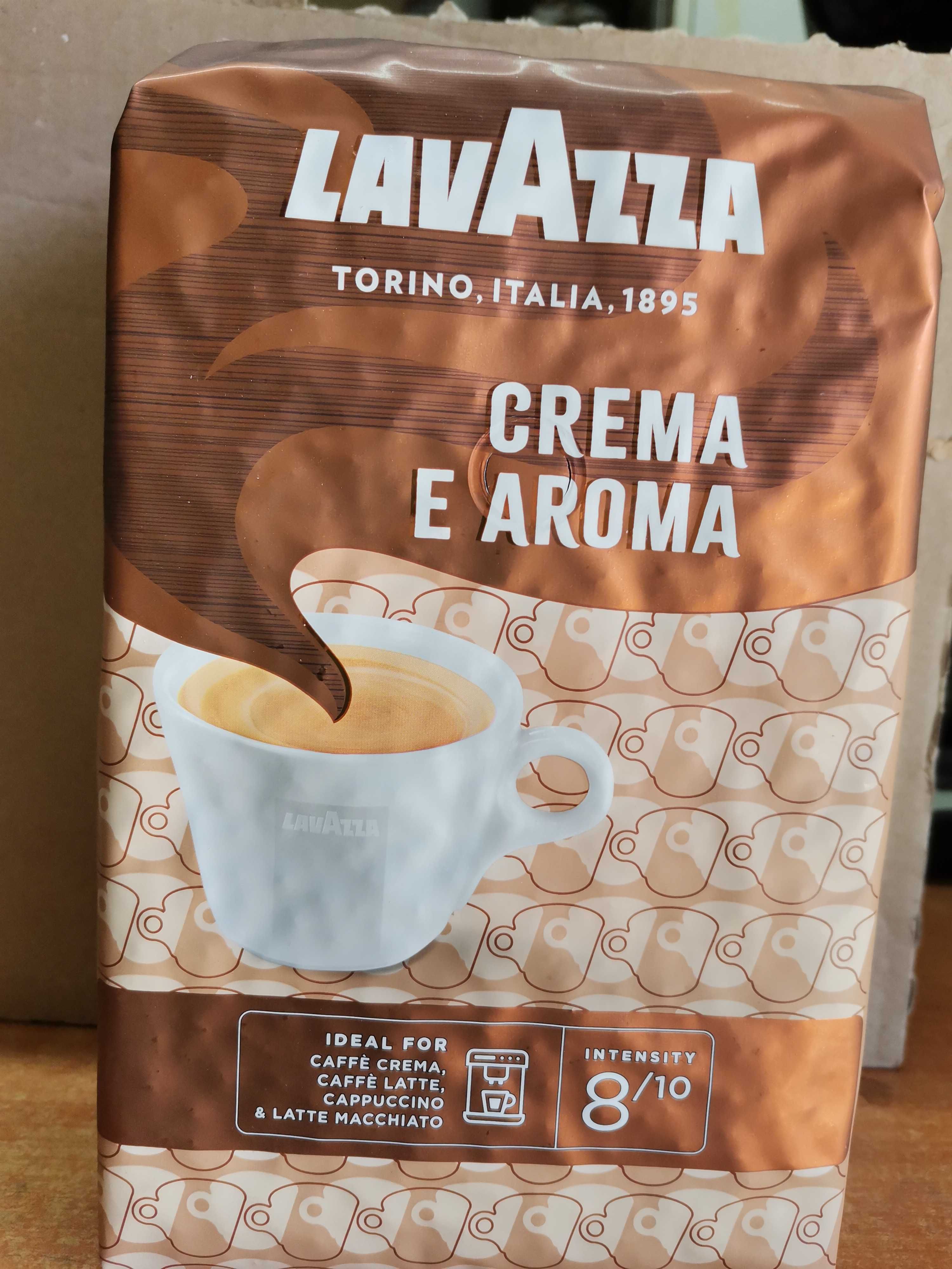 Кафе на зърна Лаваца Lavazza Crema e aroma 1кг крема арома 1кг