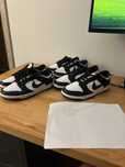 Adidasi Nike Dunk Low Black White Panda - 38.5, 39, 42