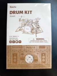 Puzzle 3D Rolife Drum Kit 246 piese sigilat