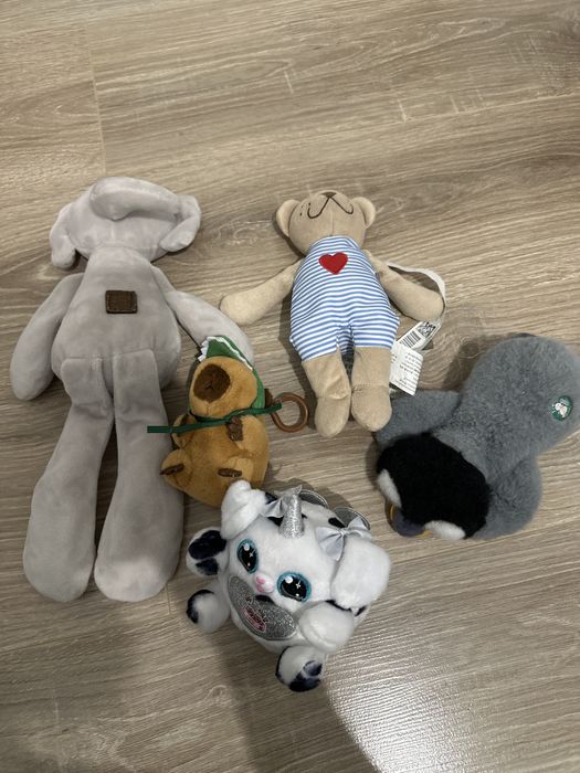 Игрушки мягкие состояние идеальное