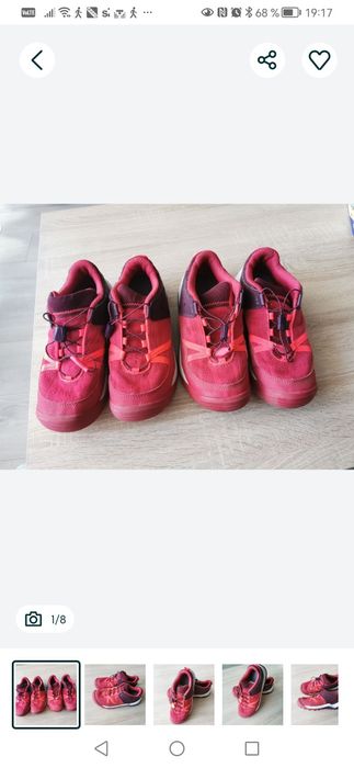 Încălțăminte pentru drumeție ( Decathlon) mărimea 35