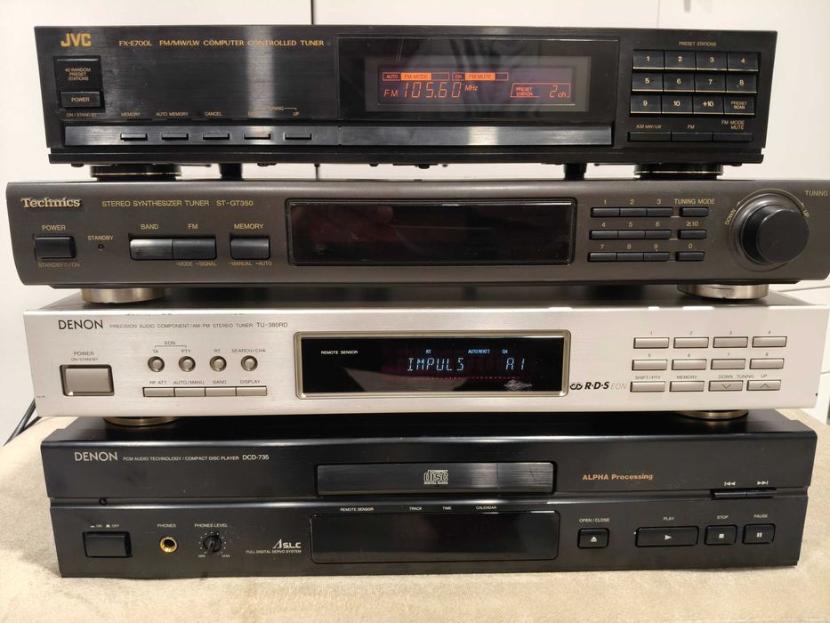 JVC, DENON, Technics