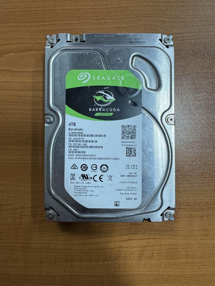 4TB HDD/Хард диск Seagate