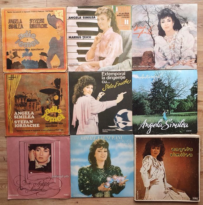 Disc vinil Stela Enache Angela Similea Corina Chiriac Gica Petrescu