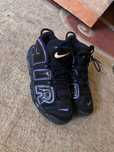 Nike Up Tempo Negru/Mov aproape noi