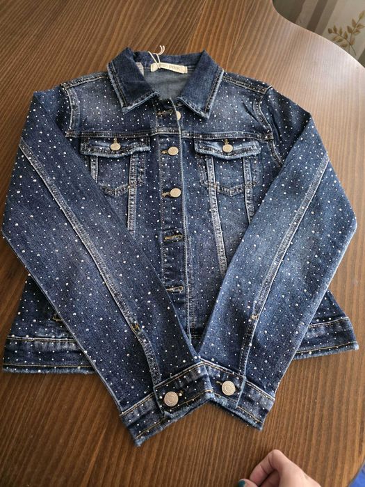 Дънково яке Kiss, тъмно син, М размер