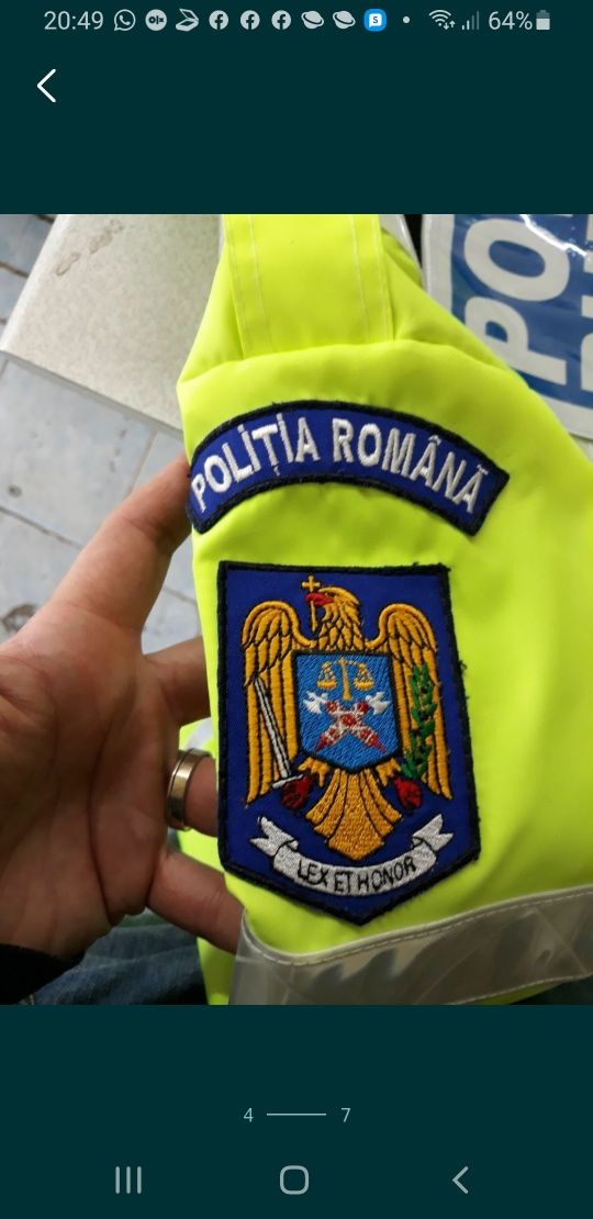 Geaca Poliție Locala ,  ham reflectorizant ,tricou