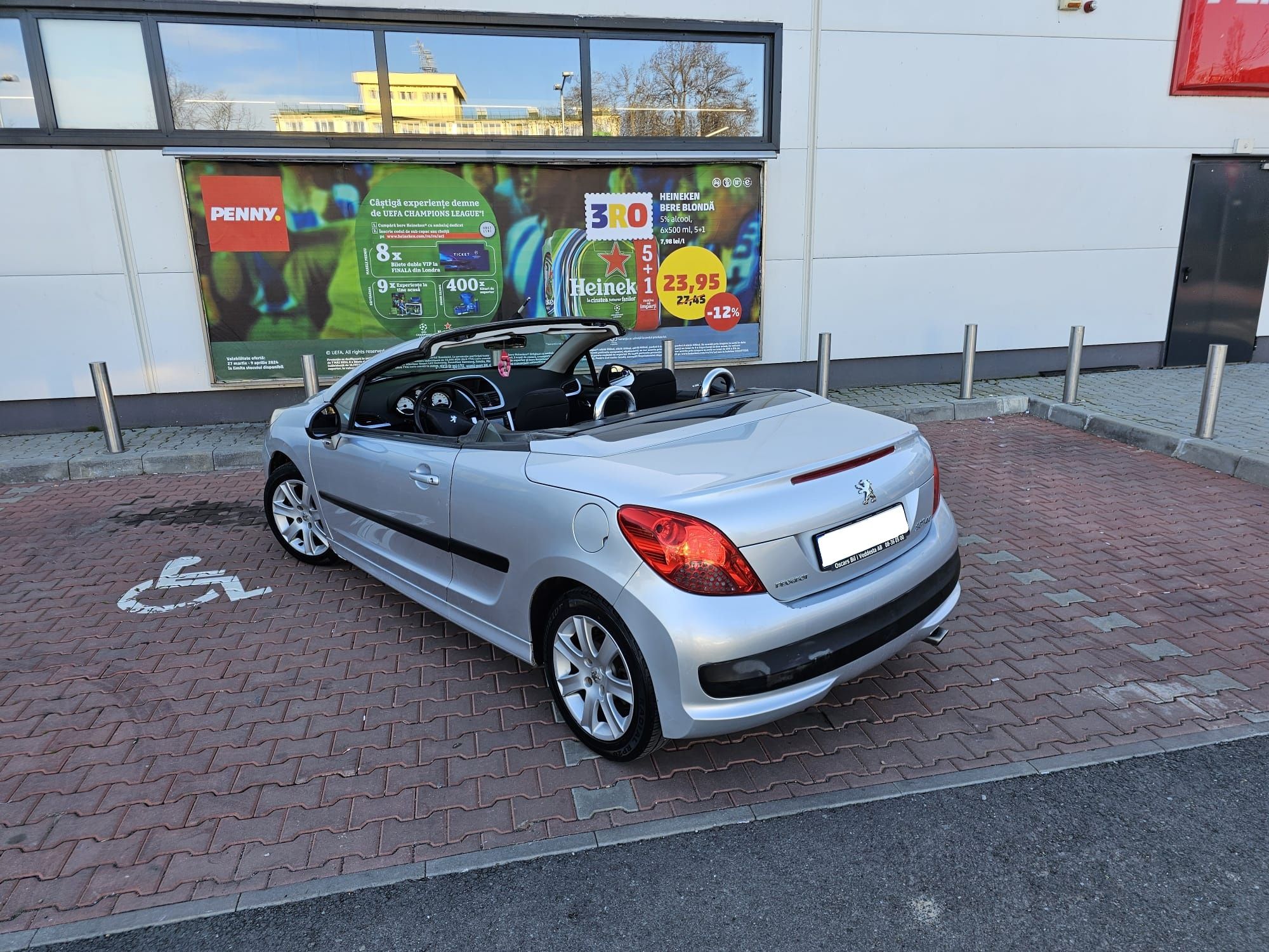 Peugeot 207 CC cabrio 1.6 benzină 2008