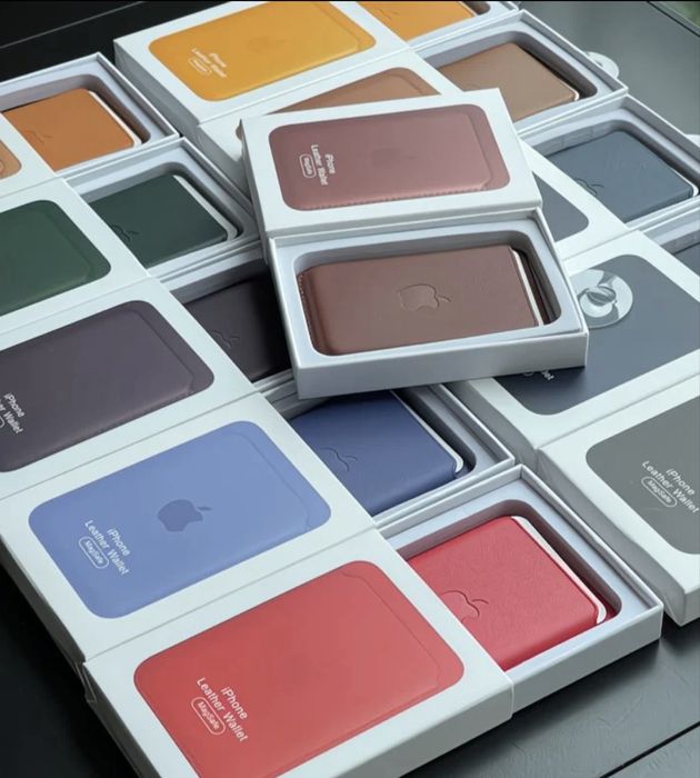 Кожаный чехол magsafe для iPhonе