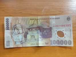 Bancnota 100000 lei 2001