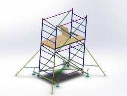 Вышка Тура Аренда в Алматы Прокат Леса на Колесах Лестница