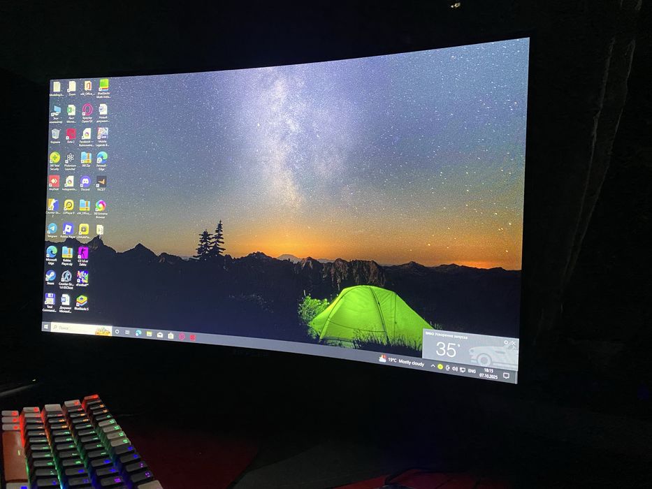 27 inc Curved Manitor