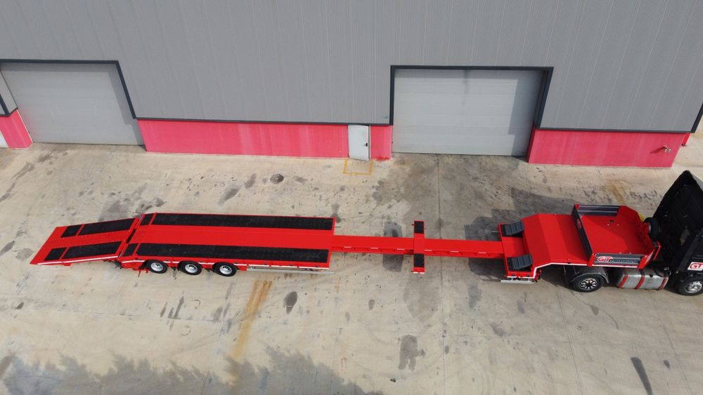Semiremorca Trailer 3 axe extensibil 56 Tone NOU!