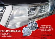 Polish și folie faruri la domiciliu