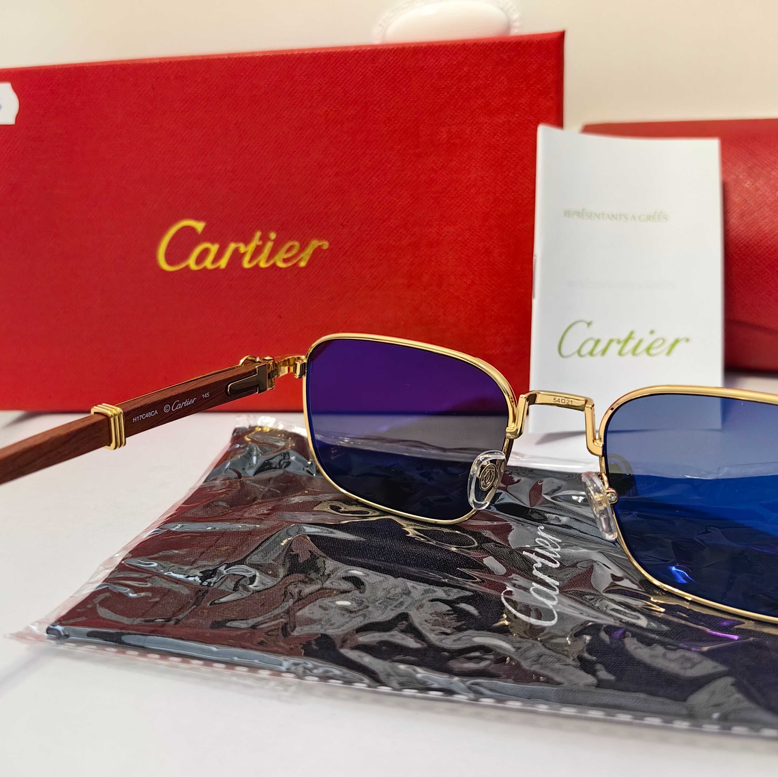 Слънчеви Очила CARTIER CT0362S нови с кутия