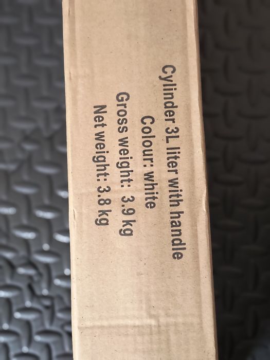 Кислородна бутилка с вентил 3 л