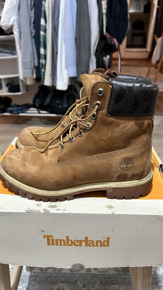 Timberland Premium 6 in Waterproof Boot Rust Nubuck