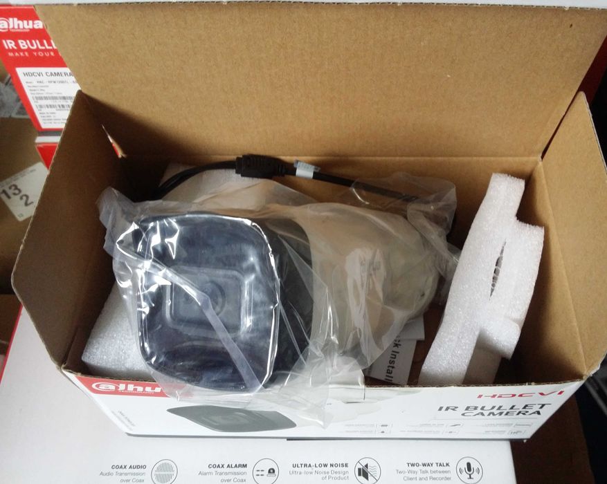 Supraveghere video 4 camere, DVR IR pana la 70m zoom 5x optic,  nou