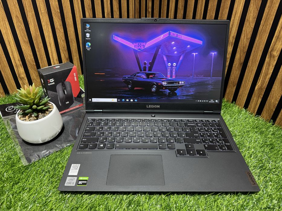 Рассрочка!Ноутубк Lenovo Legion 5 Core i5 GTX1650Ti SSD512GB Ram8GB