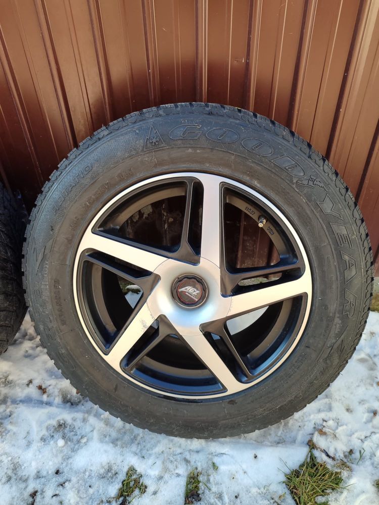 Jante 17 bicolore Mercedes GLC GLA GLB cauciucuri 235 65 17 Goodyear