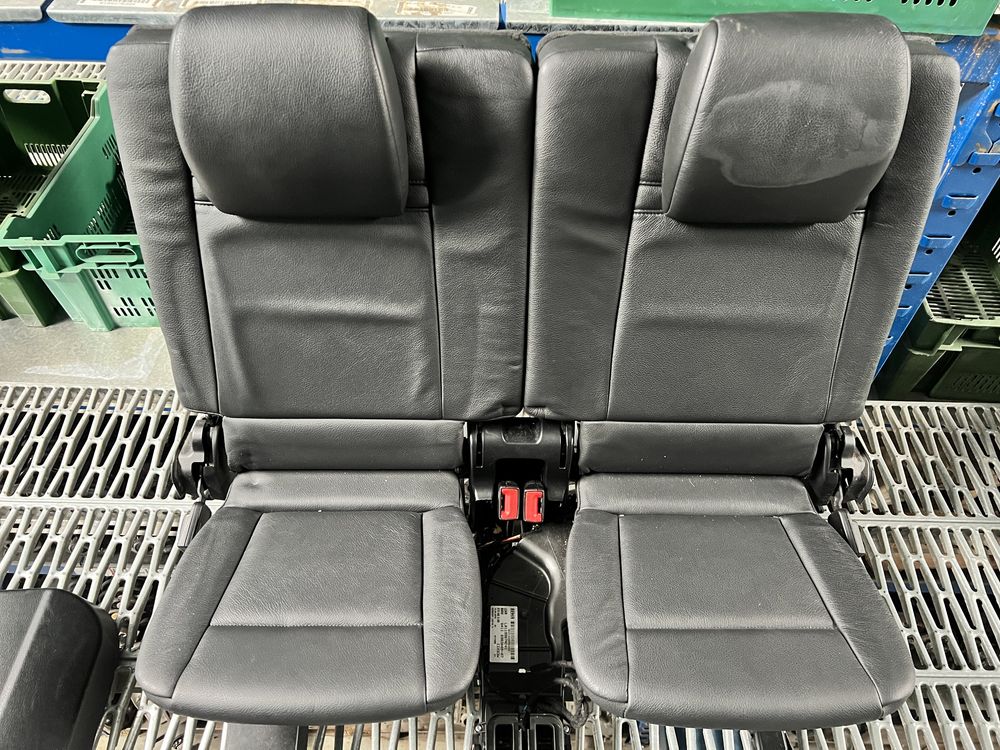 Interior piele negru recaro x5 e70 lci 7 locuri incalzire fata spate