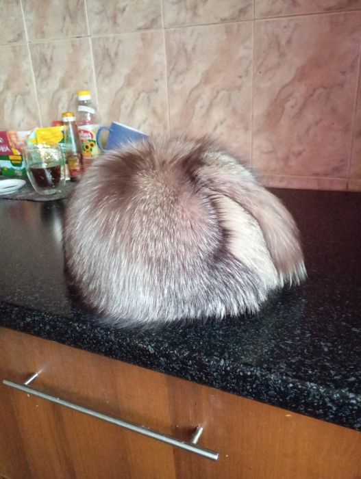 Шапка Натуралка писец.Теплая очень