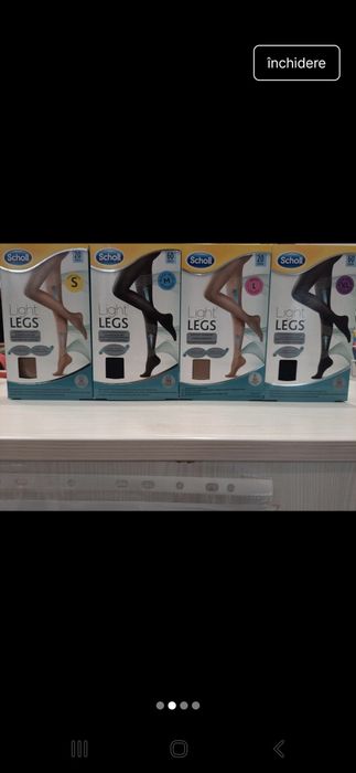 Ciorapi compresivi Scholl pachet 10 perechi