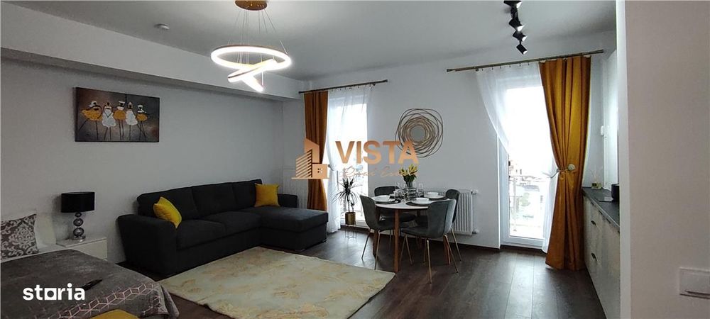 Se inchiriaza garsoniera utilata si mobilata, de 39 mp, in Zona Coresi