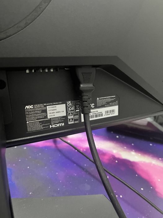 Vand monitor 280 hz aoc