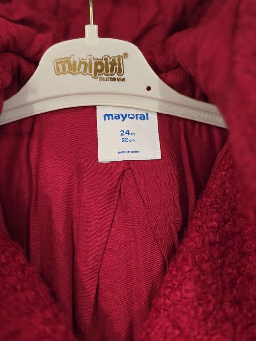 Палто Mayoral 92рр