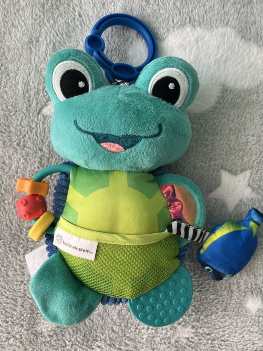 Baby Einstein бебешка играчка за количка и шумоляща книжка