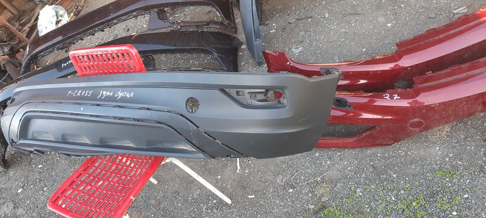 Задна броня спойлер за фолксваге т-крос