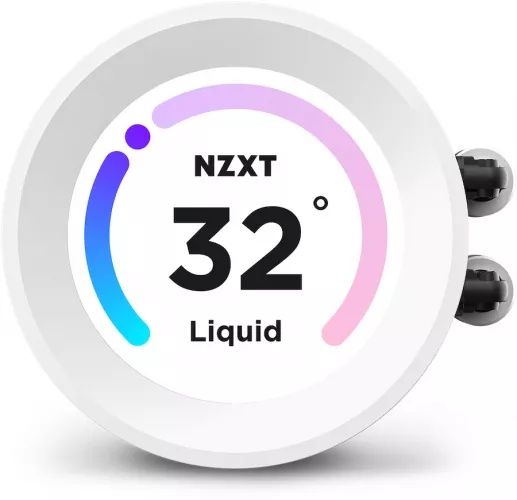 Cooler procesor NZXT Kraken Elite 280 RGB Alb 120 mm RL-KR28E-W1