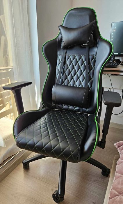 Геймърски стол Xmart XGC-203 Pro Green