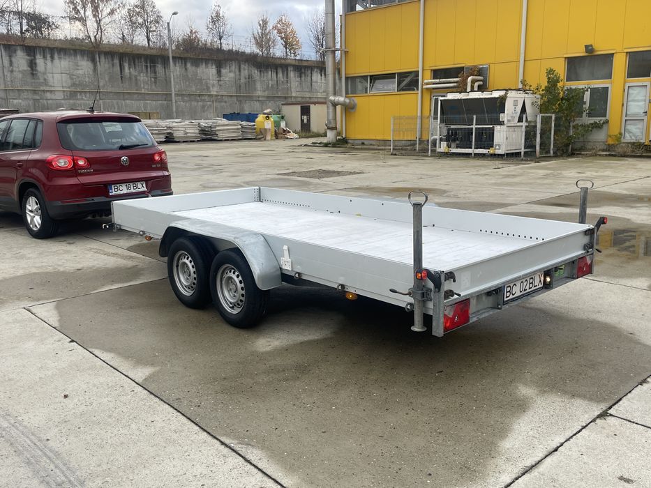 Remorca Anssems 2000 kg full aluminiu Permis doar categoria B