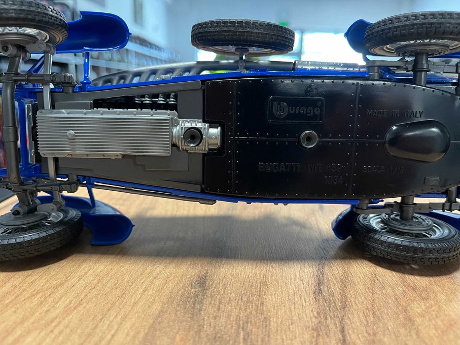 BBURAGO метална колекционерска количка BUGATTI TYPE 59 1934г. 1:18
