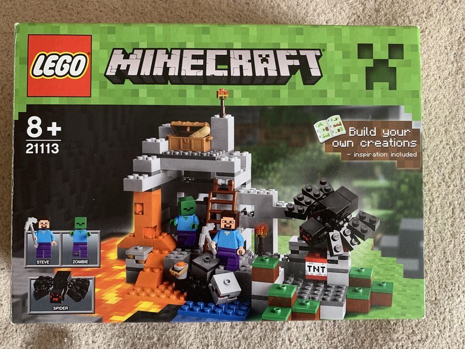 Lego minecraft The cave