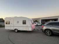 Rulota Knaus Sport 450 FU, 2007, 4 persoane, pat francez