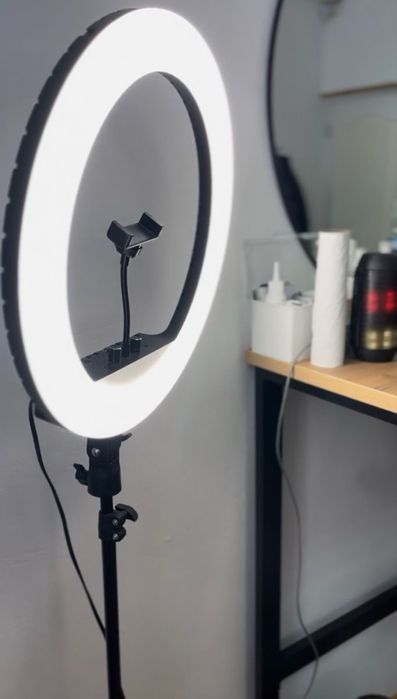 Яркая большая Кольцевая лампа