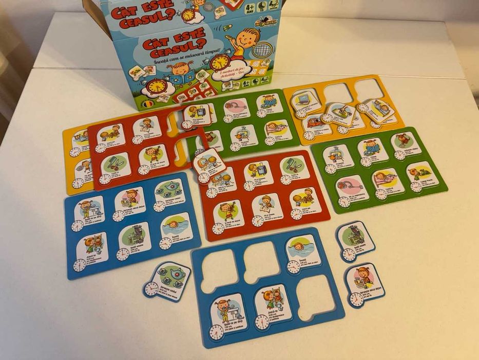 Cat este ceasul? - joc educativ, ca nou