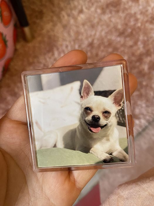 Магнит със снимка на любимец любим човек подарък куче рожден ден