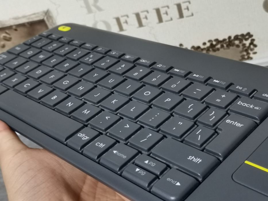 Tastatură Wireless LOGITECH Touch K400 Plus, USB, Layout US