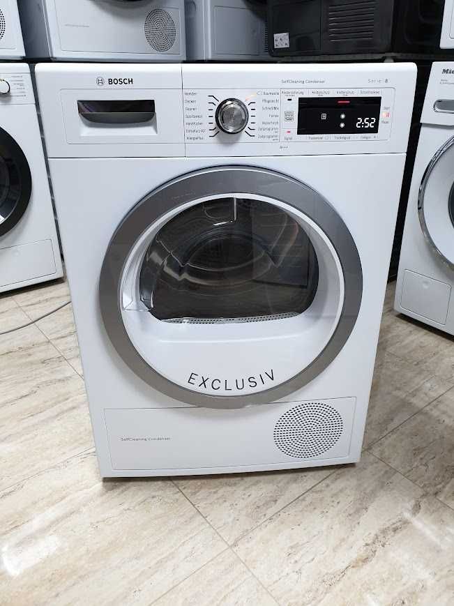 Сушилня Bosch Exclusiv Термопомпа 12м Гаранция Бош