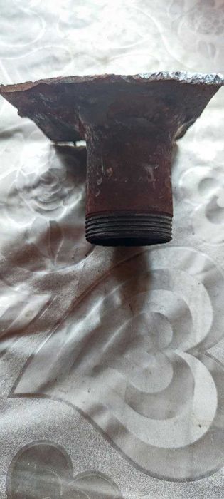 Заглушка железная Д=40 с наружной резьбой