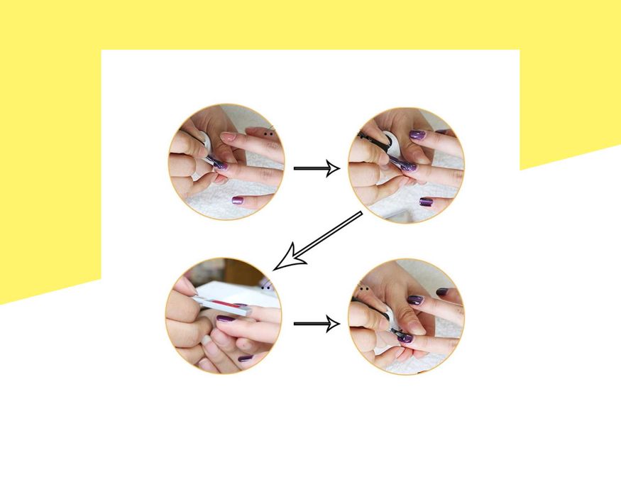 Магнит с картинка за магнитен гел лак/котешко око