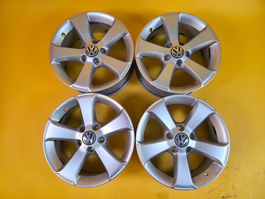 4 Jante Aliaj 5x112 16'' OEM VW Golf Passat Touran Sharan Caddy
