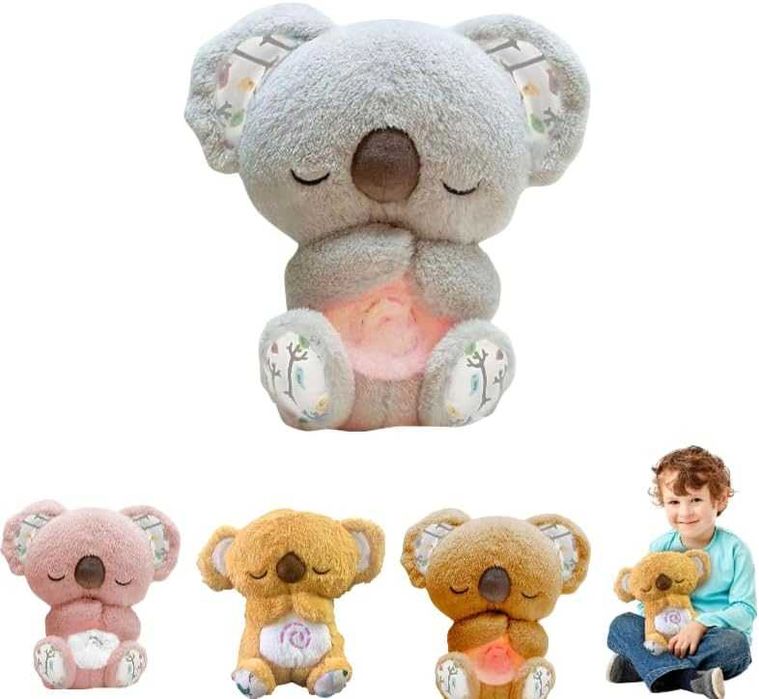 Плюшена Дишаща Коала, Интерактивна Дишаща играчка Коала, Успокояваща