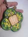Cruce vintage Quatrefoil relicvara bizantina
