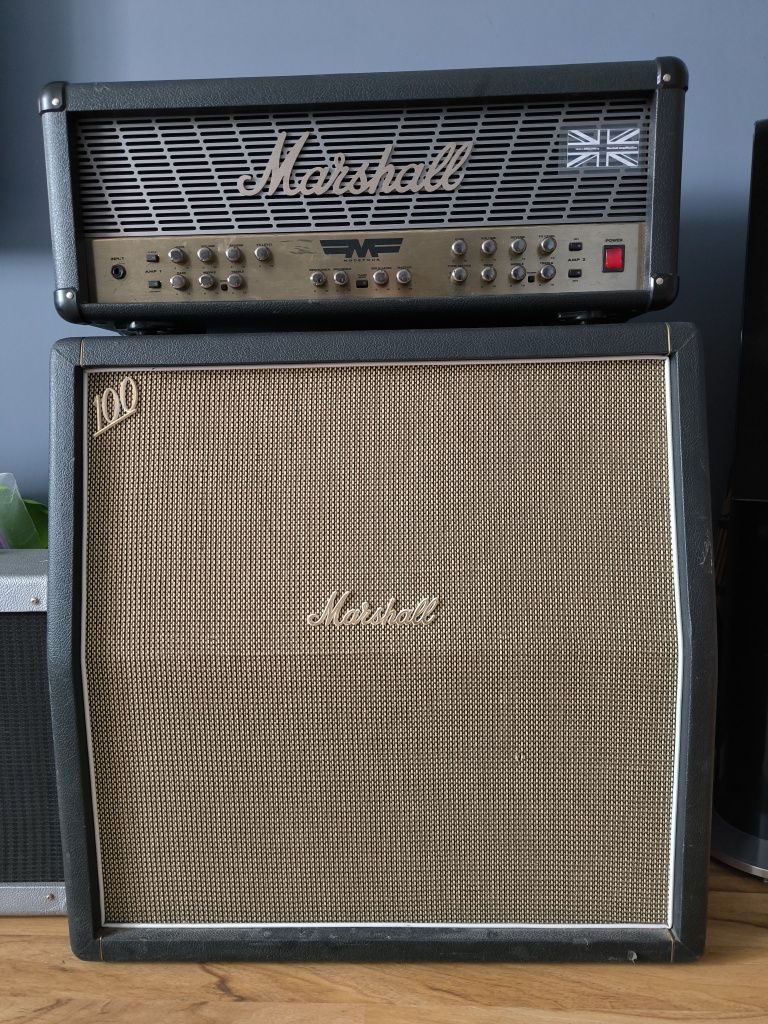 Гитарный усилитель и кабинет Marshall