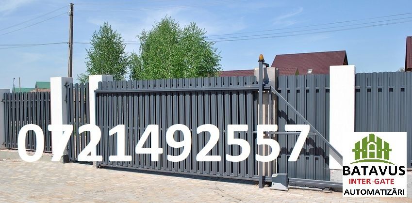 Construcție și montaj porti automate: batante sau culisante